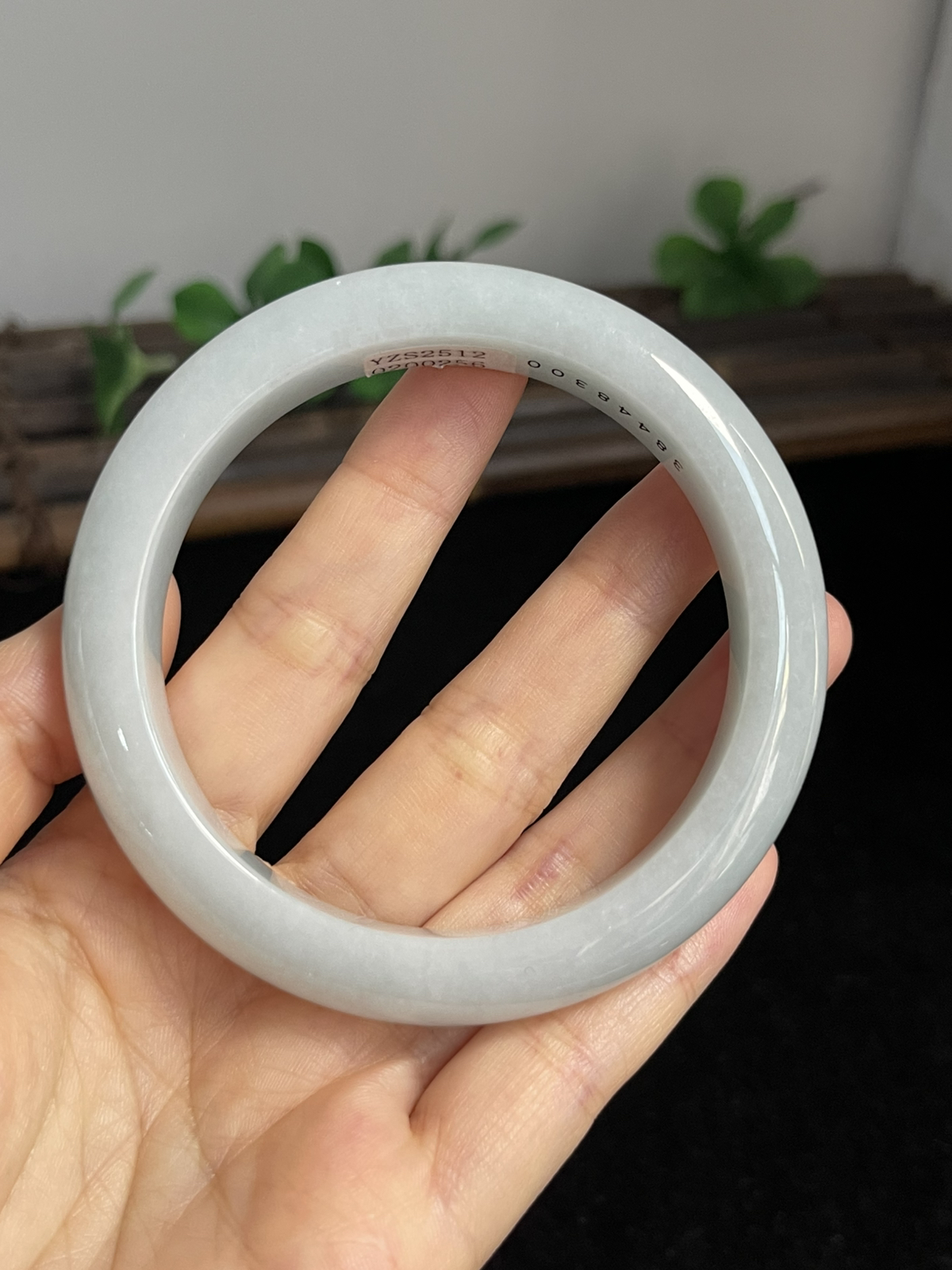 正圈59.5圈口，翡翠手镯