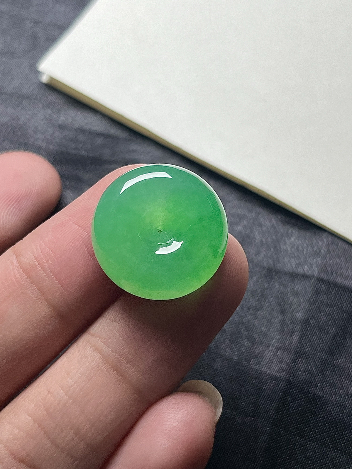 飘花灵动，种老细腻形体佳尺寸：21.6*5.5,