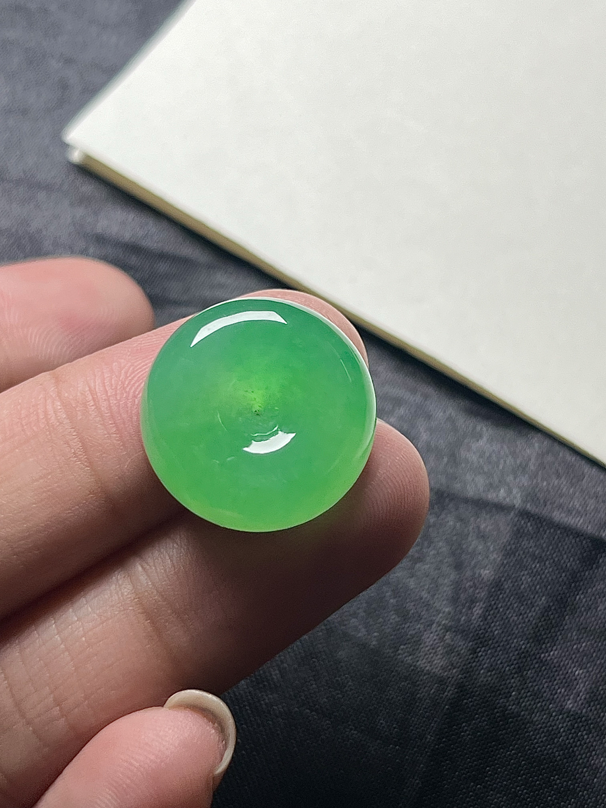 飘花灵动，种老细腻形体佳尺寸：21.6*5.5,