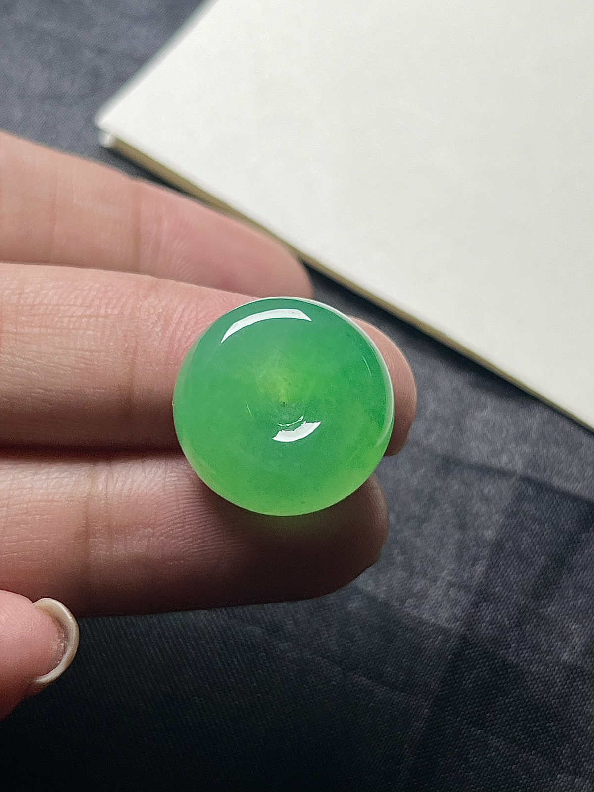 飘花灵动，种老细腻形体佳尺寸：21.6*5.5,