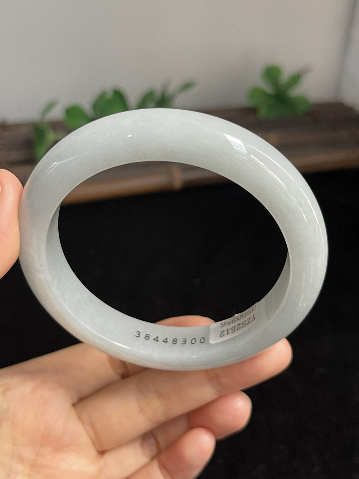 正圈59.5圈口，翡翠手镯