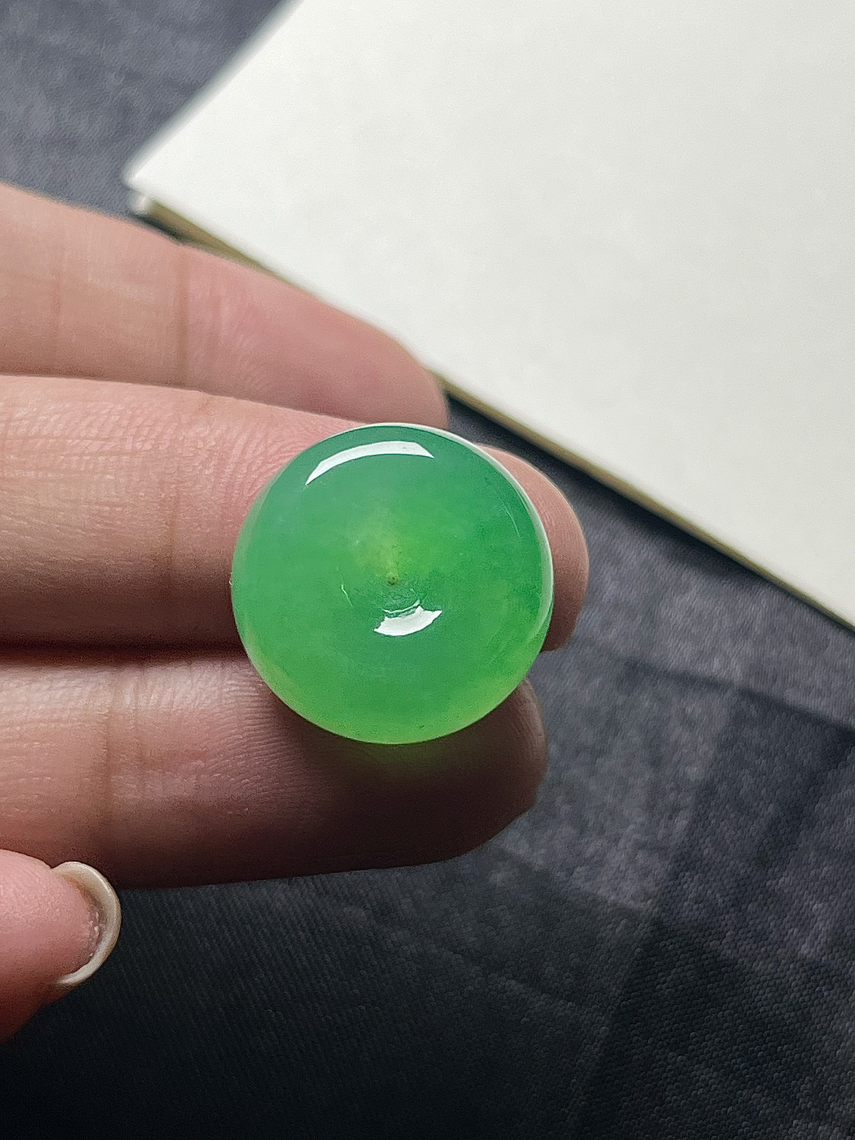 飘花灵动，种老细腻形体佳尺寸：21.6*5.5,