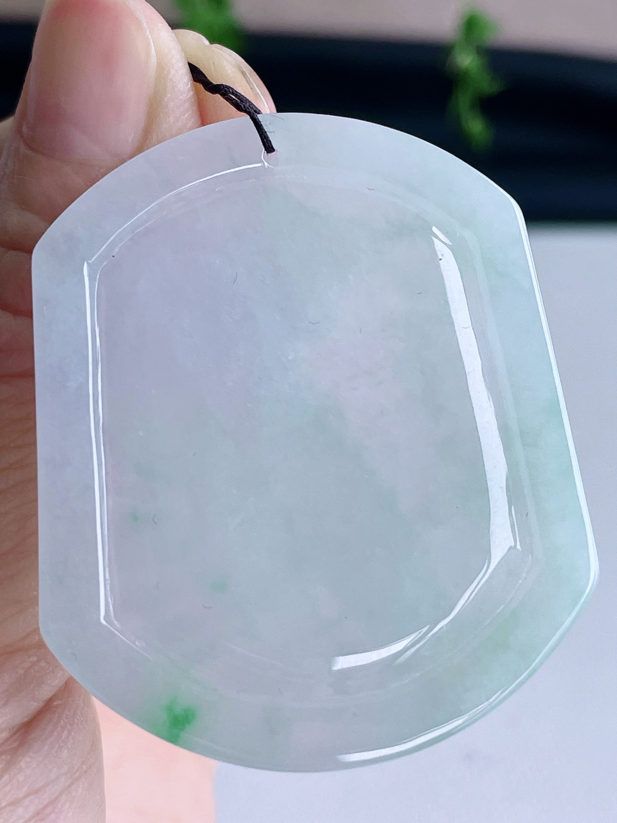 【裸石】冰飘花生肖虎牌吊坠
【说明】缅料 性价比高  
【尺寸】50.2-42.8-6