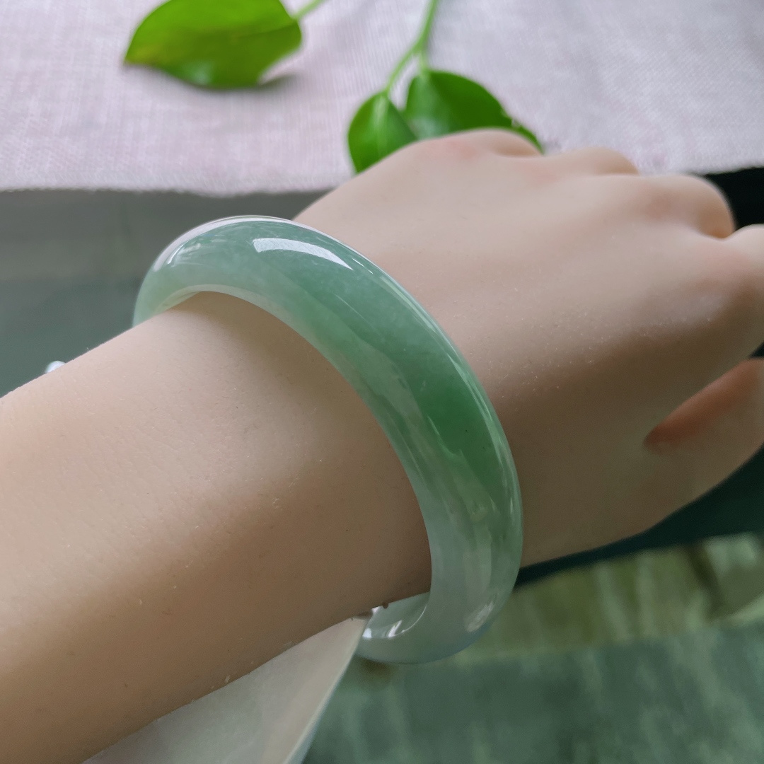 57.8/14.5/8油青正圈，水润细腻，清雅，贵气，宽版，ss49263a