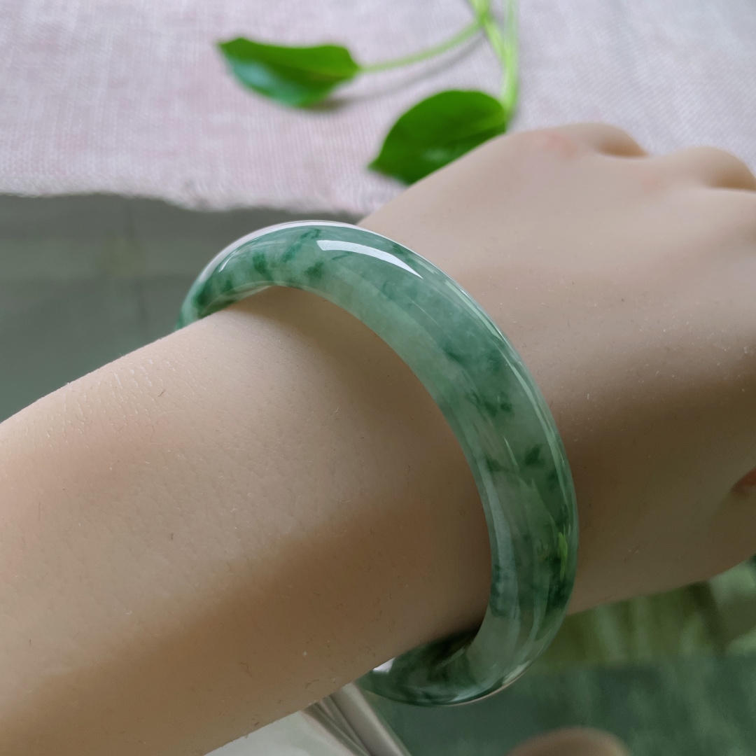 55/12.9/7.1，飘花正圈，水头好，种老，花影摇曳，仪态万方，ss49338a