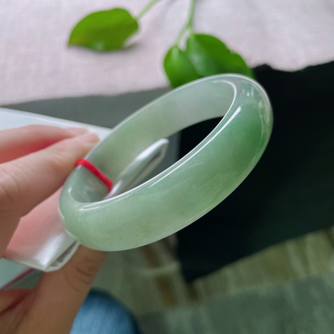 57.8/14.5/8油青正圈，水润细腻，清雅，贵气，宽版，ss49263a