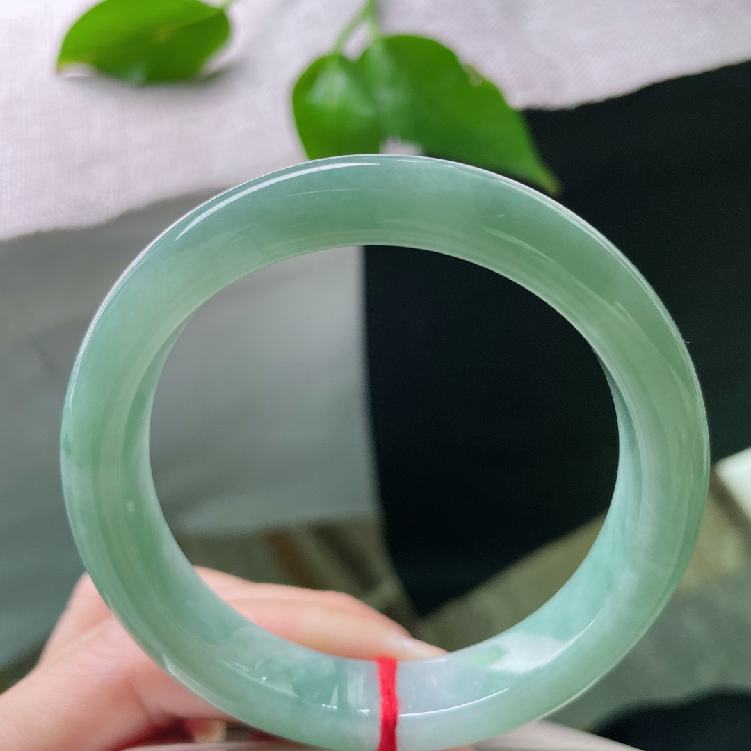 58/12/8.6，绿底正圈，料子细腻，水润，青青子衿悠悠我心。棉线，ss47927a