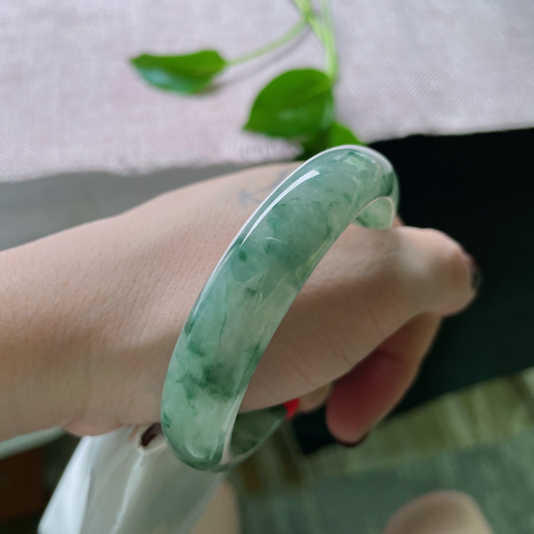 55/12.9/7.1，飘花正圈，水头好，种老，花影摇曳，仪态万方，ss49338a