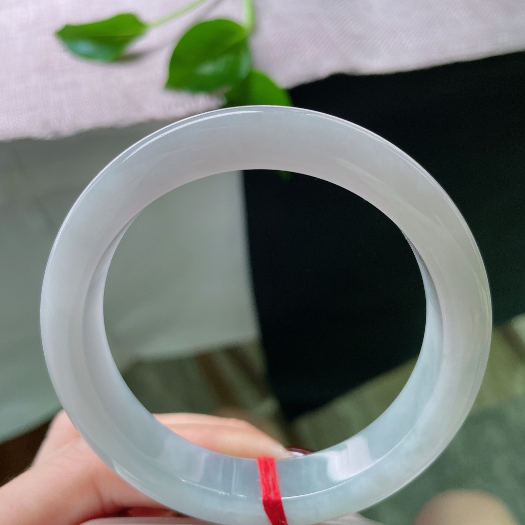 57.3/12.2/8.5，浅绿底正圈，种老，水头好，温柔，淡雅倾心，ss49995a