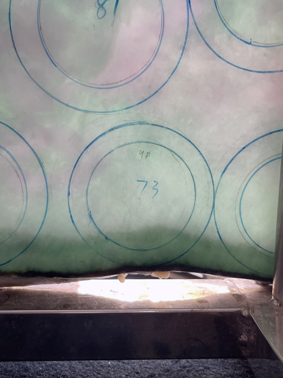 翡翠板料，⭕️正圈最大做57，圆条最大做53