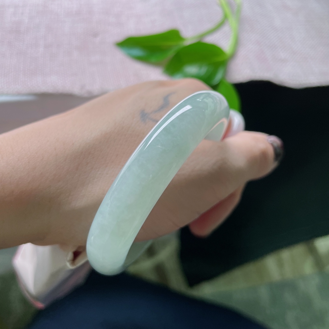 54.5/12/7.2，浅绿底正圈，清润通透，种老，干干净净，淑雅，明媚动人，ss49165a