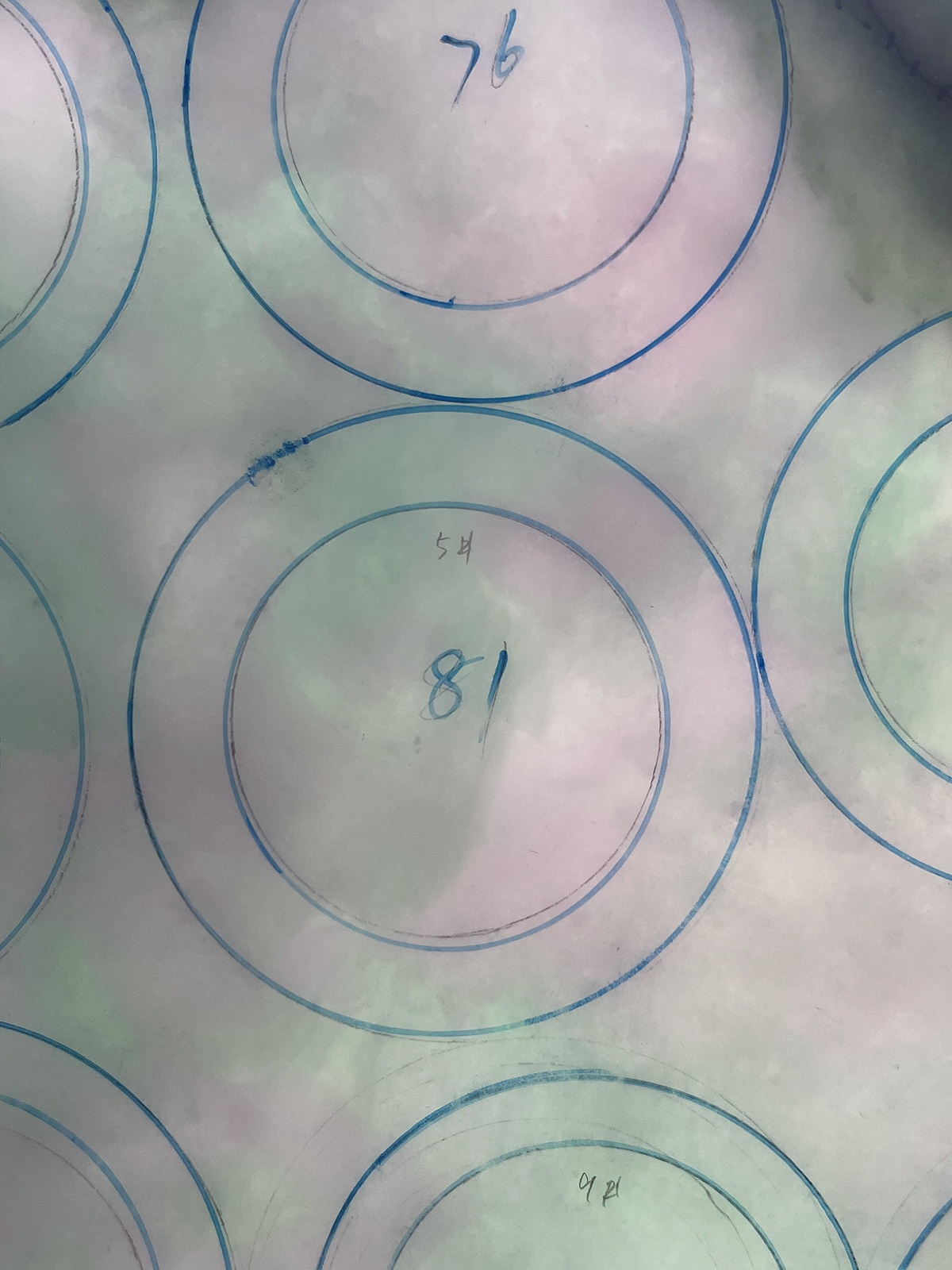 翡翠板料，⭕️正圈最大做65，圆条最大做61