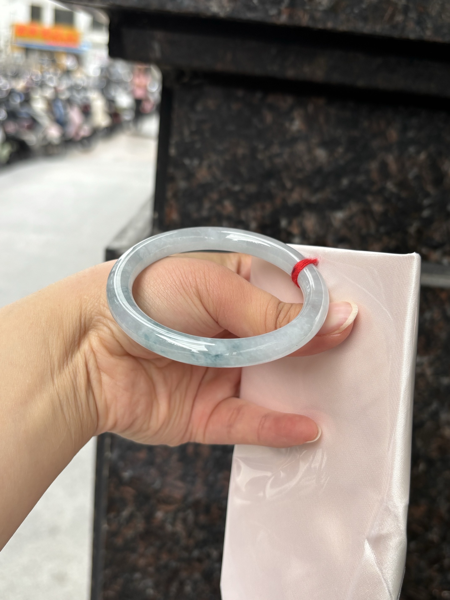 冰飘花美人条 55.2-7.7-7.8 0408-N377-1 打灯棉纹，不影响，山水有色，出晨不染，袅袅清幽撩人面，充满韵味的冰飘花美人条