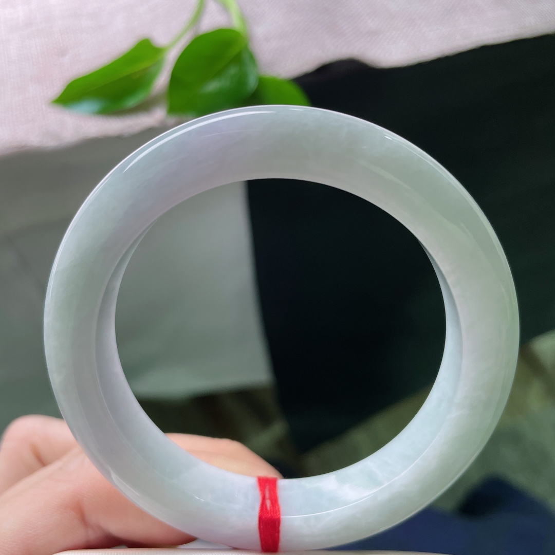 56/11.6/9.7，春彩正圈，肉质细腻干净，水头好，端庄大气，棉线，ss49934a