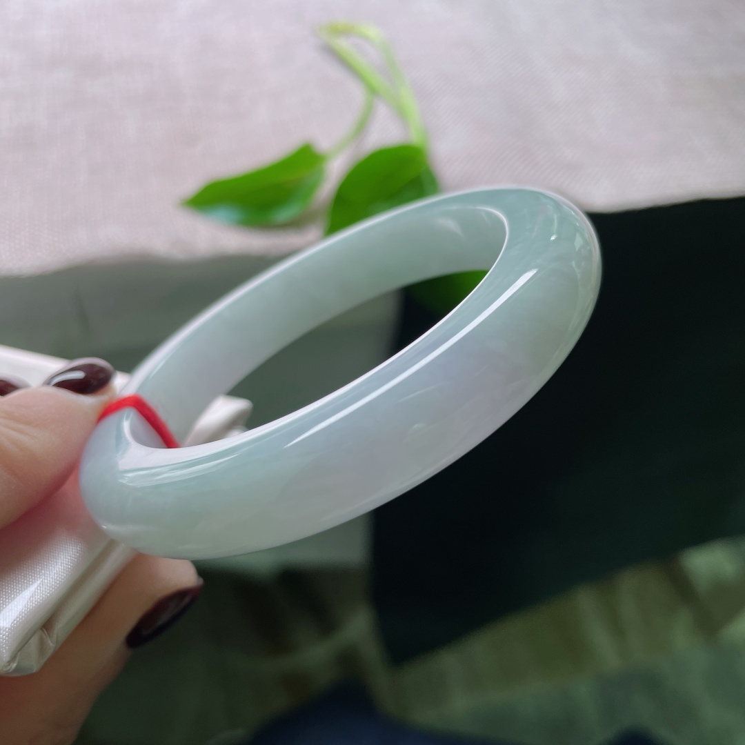 56/11.6/9.7，春彩正圈，肉质细腻干净，水头好，端庄大气，棉线，ss49934a