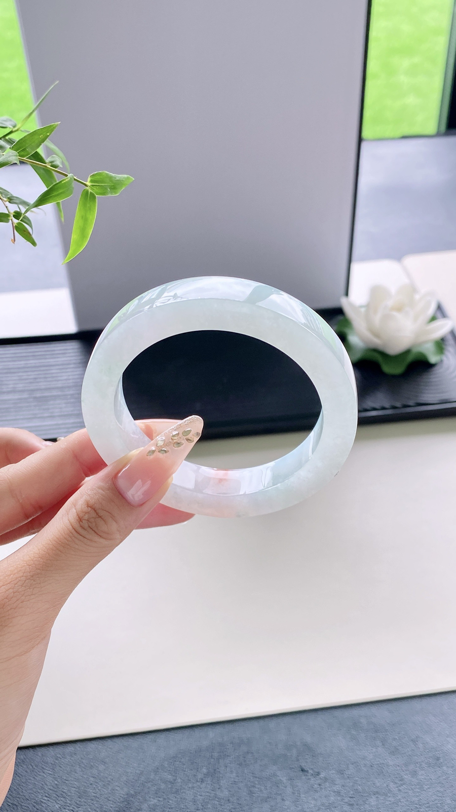 【洒金手镯胚】