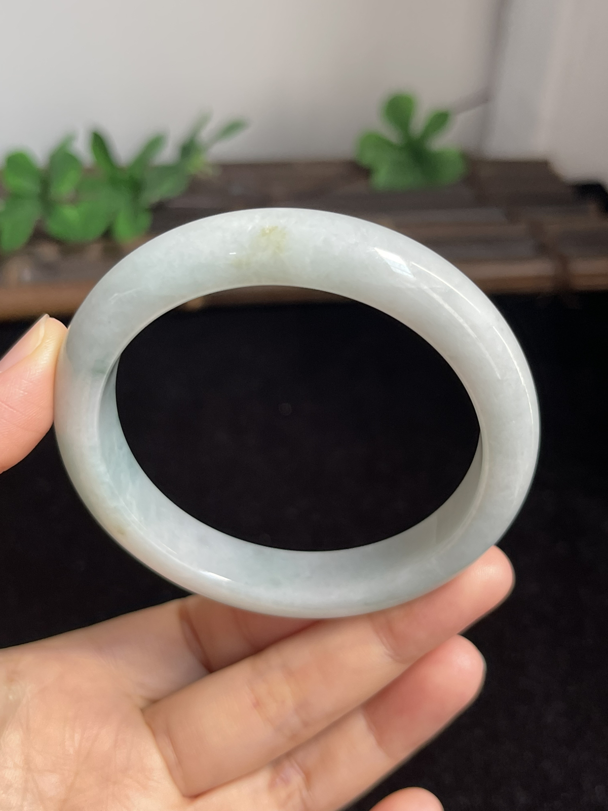 正圈56.7圈口，翡翠手镯