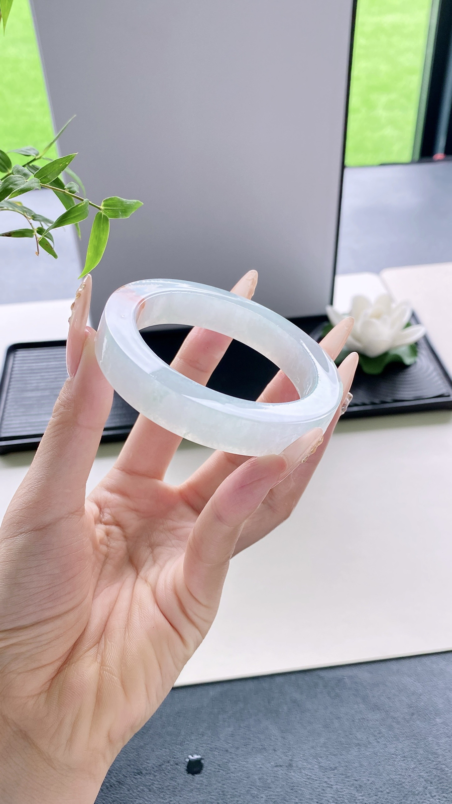 【洒金手镯胚】