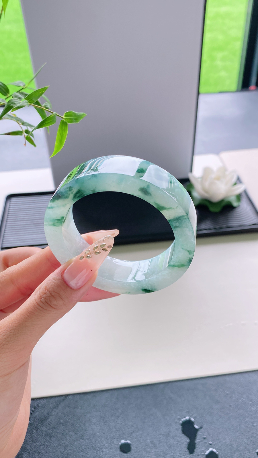 【飘花手镯胚】