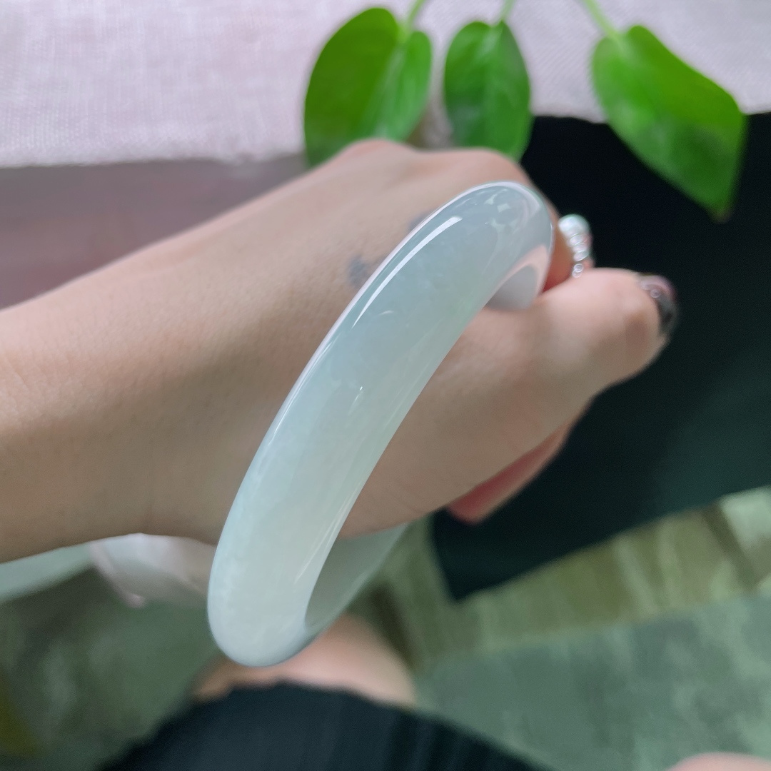 58.5/12.1/9.9，浅紫正圈，淡雅如兰，清雅，水头好，种老，ss50057a