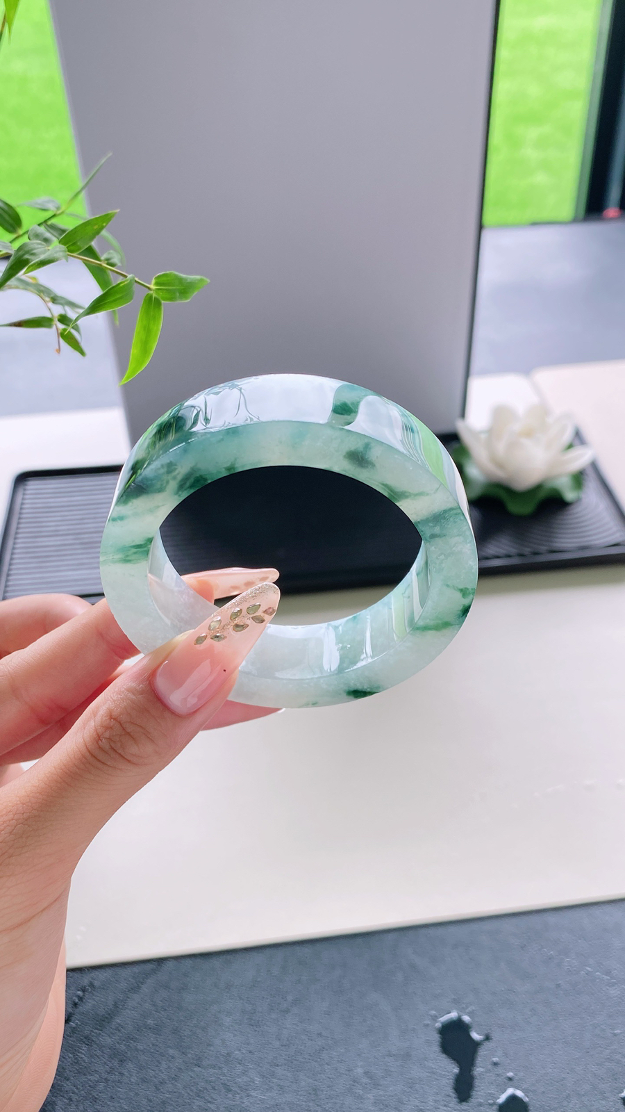 【飘花手镯胚】