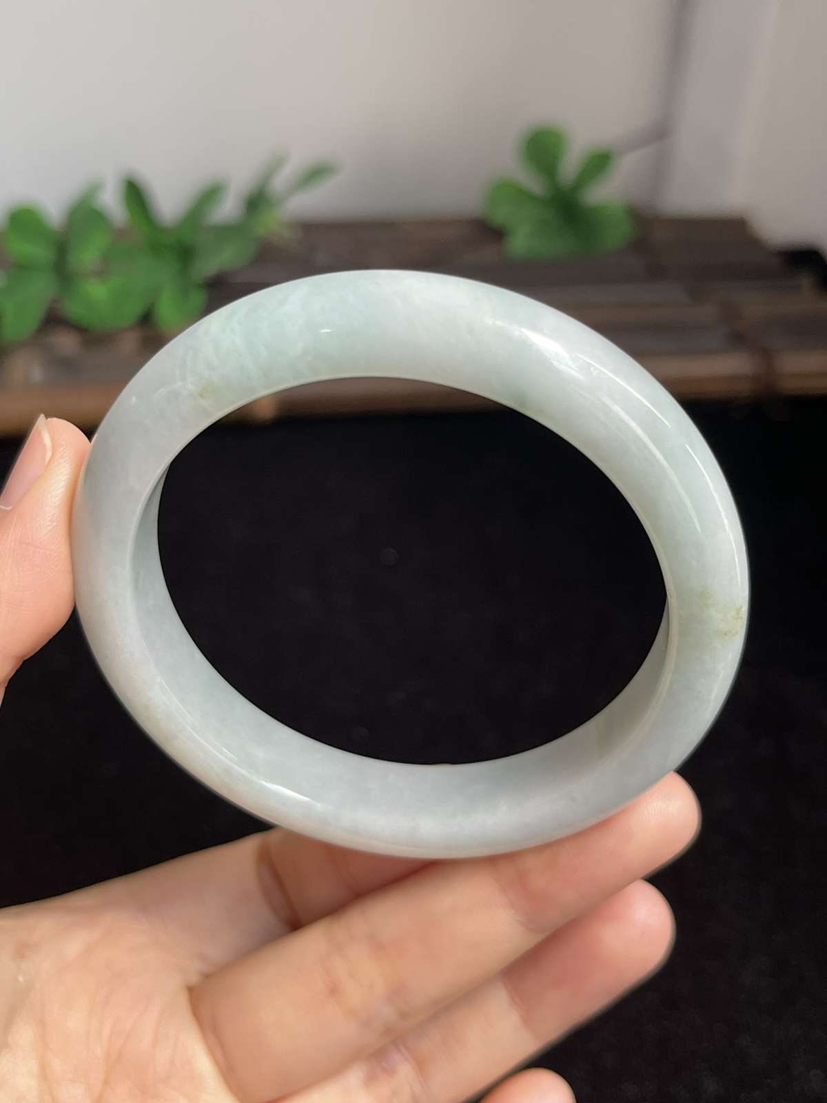 正圈56.7圈口，翡翠手镯