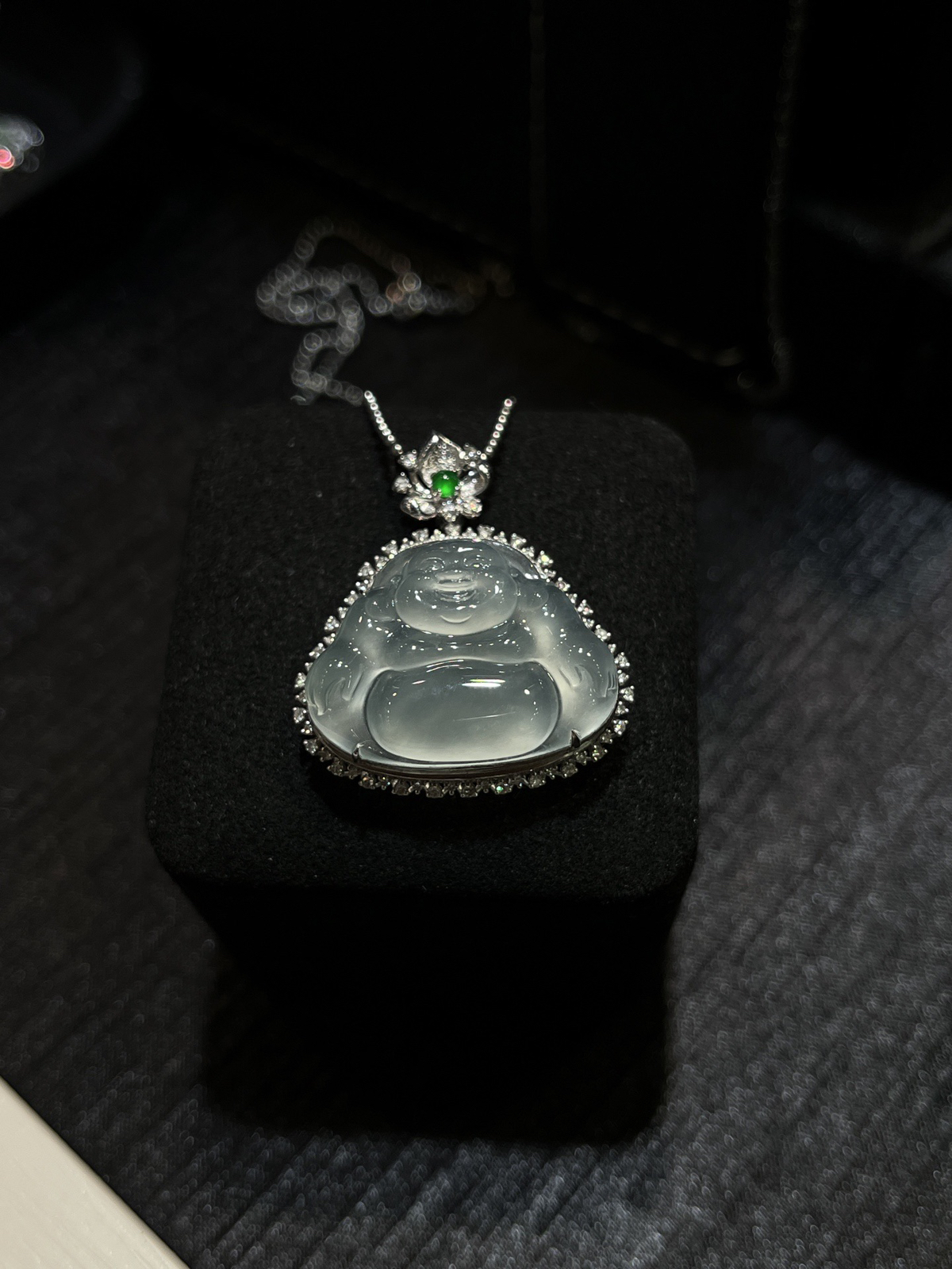 高冰晴绿底佛公……
-

尺寸看图一
18k金镶嵌