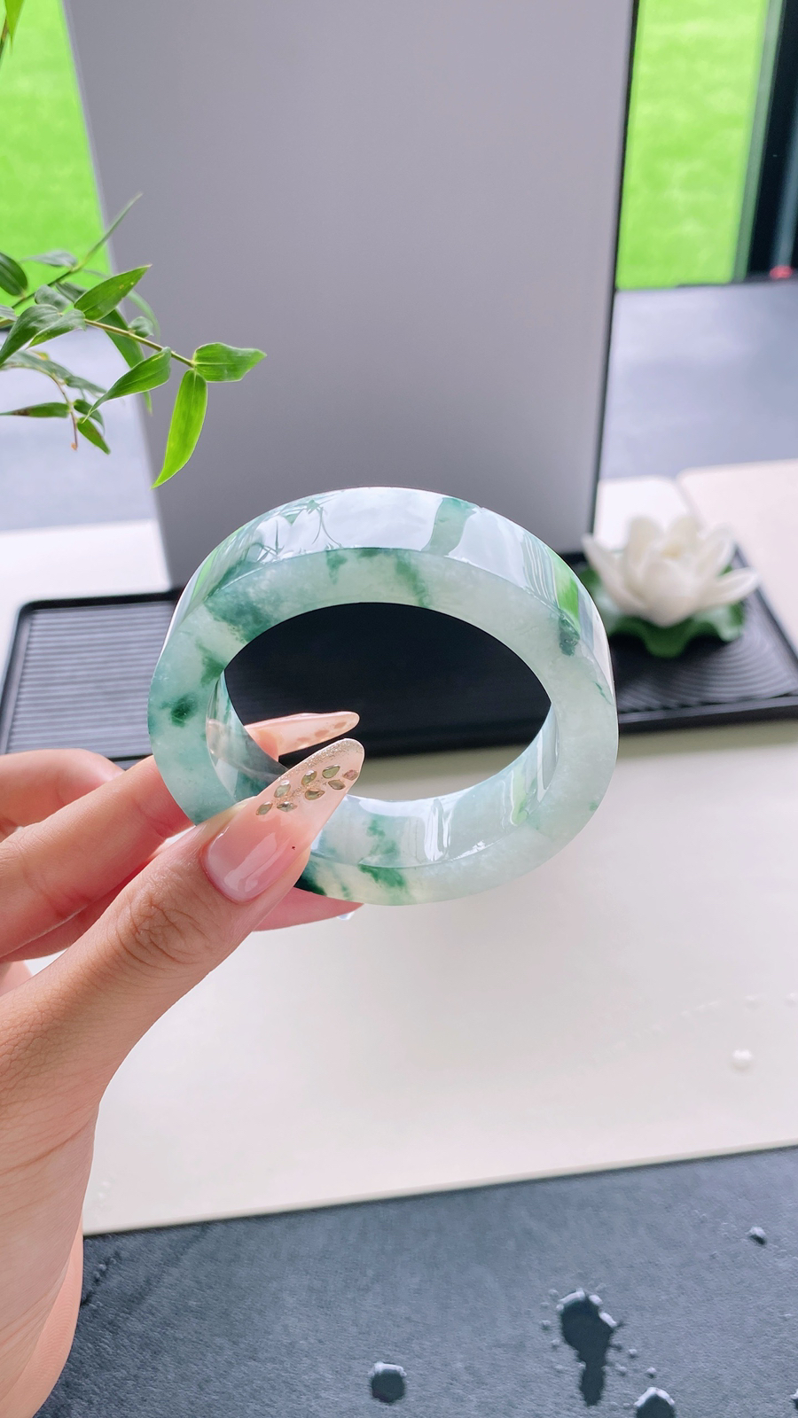 【飘花手镯胚】