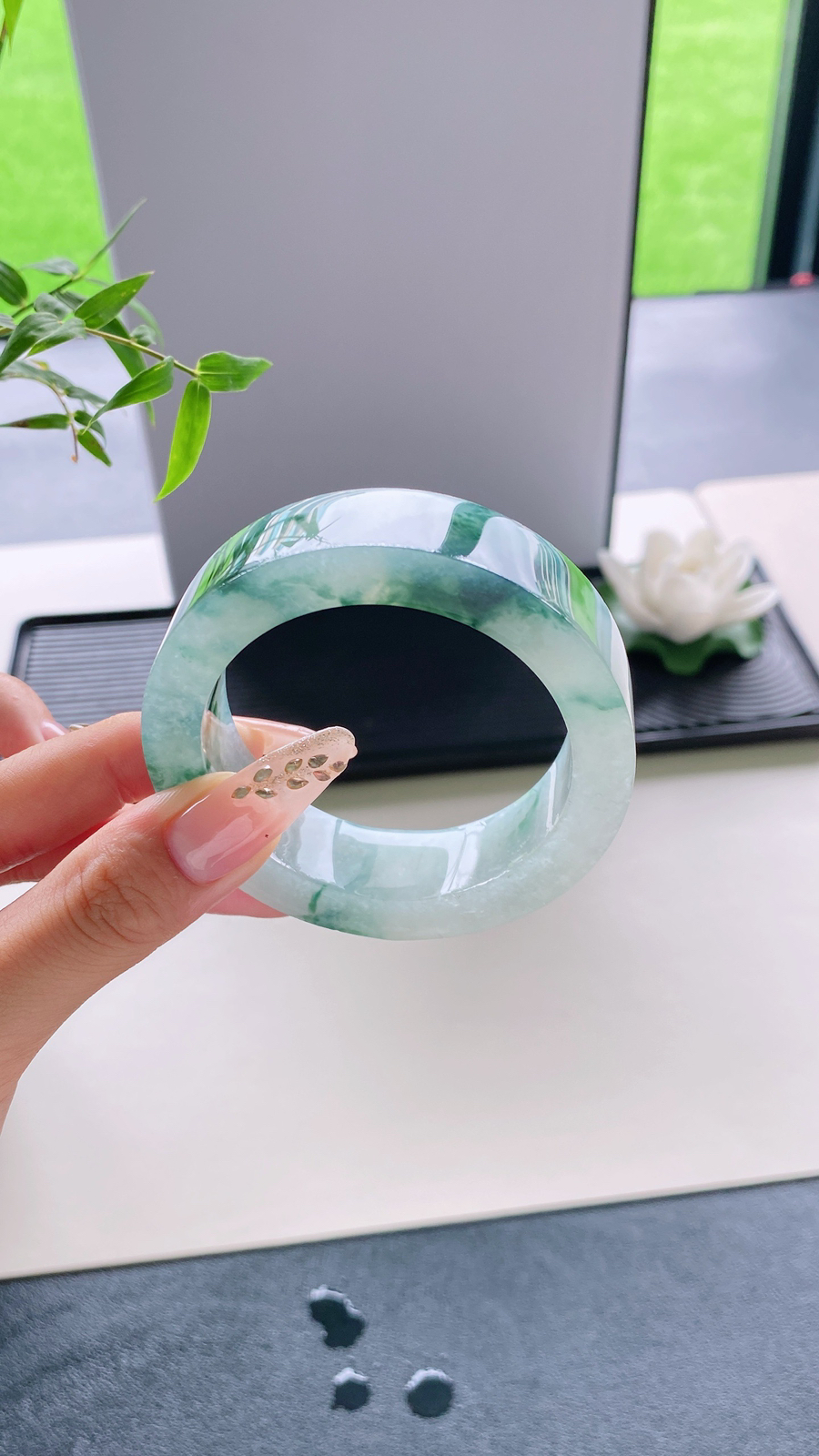 【飘花手镯胚】