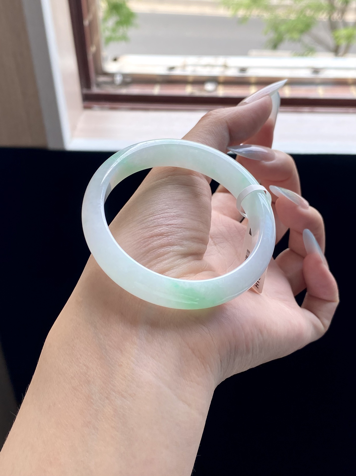 小圈口白底青正圈成品（）HYC-57⭕️52-12-6.5