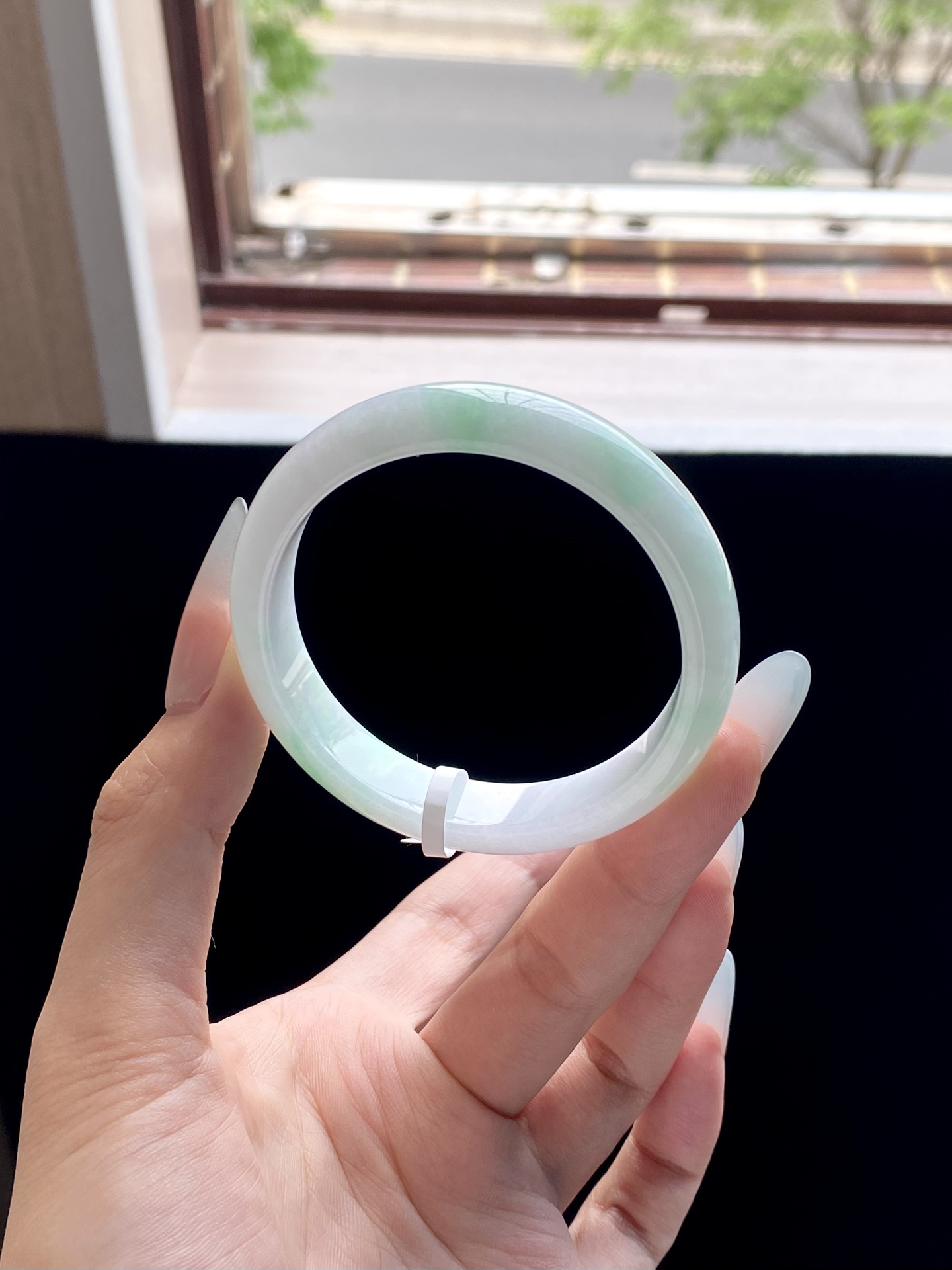 小圈口白底青正圈成品（）HYC-57⭕️52-12-6.5