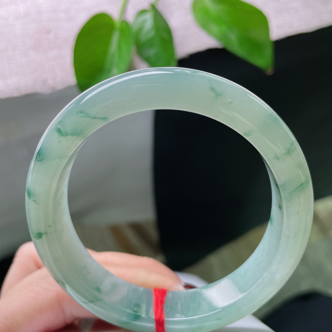 57/13.8/8.7，飘花正圈，像墨汁滴入清水中，自然晕开，丝丝缕缕，或聚或散，有棉线纹，ss55325a