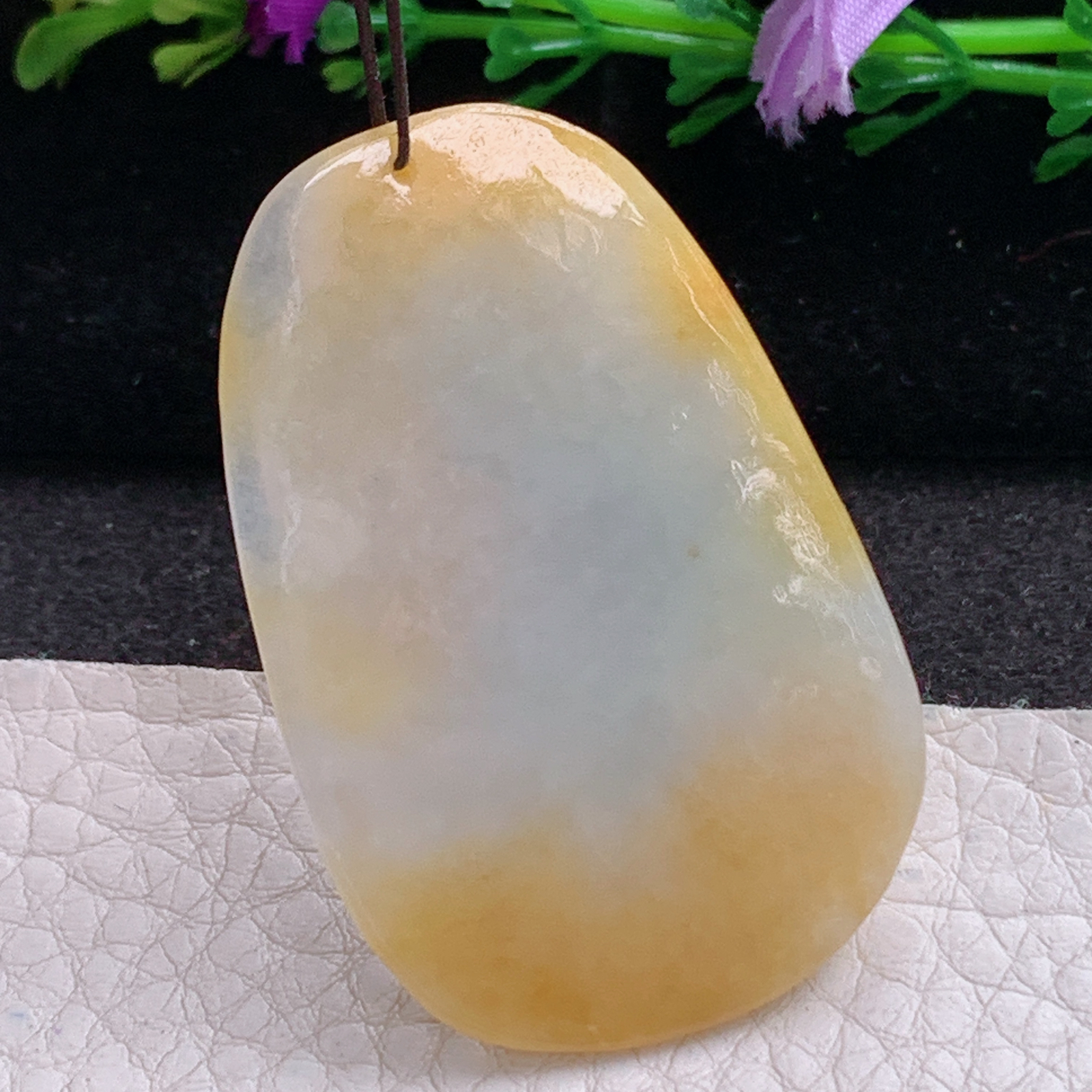 ajj实拍46.8*30.5*6.2天然缅甸翡翠怀古雕招财鼠 生肖鼠玉吊坠 玉挂件