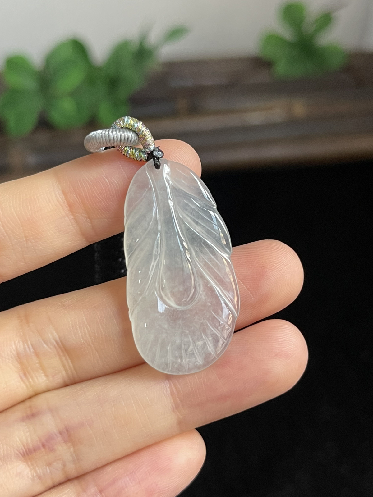 翡翠挂件，配珠未测