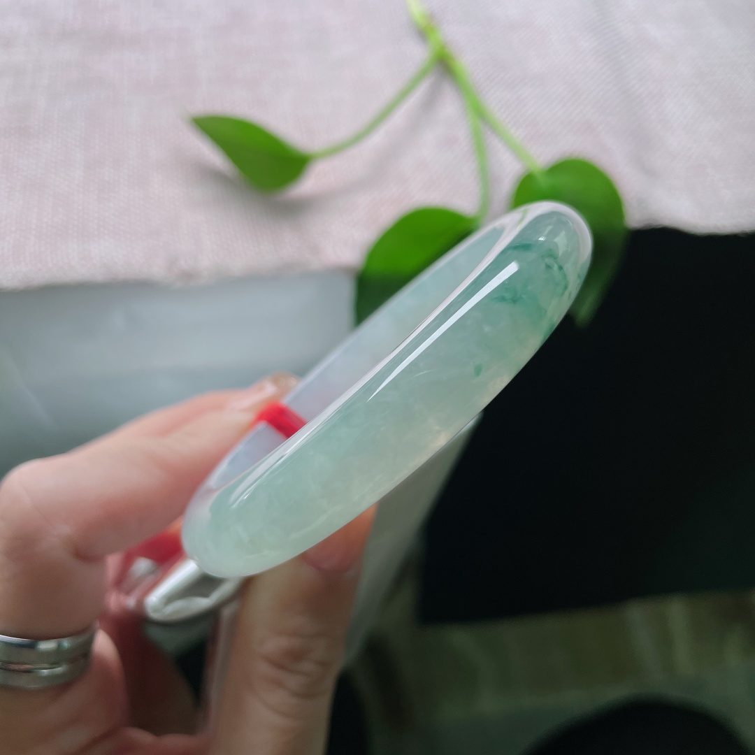 54.6/11.6/8.8飘花正圈，冰润细腻，种老，悠悠岁月，沁人心脾，无裂，ss50641a