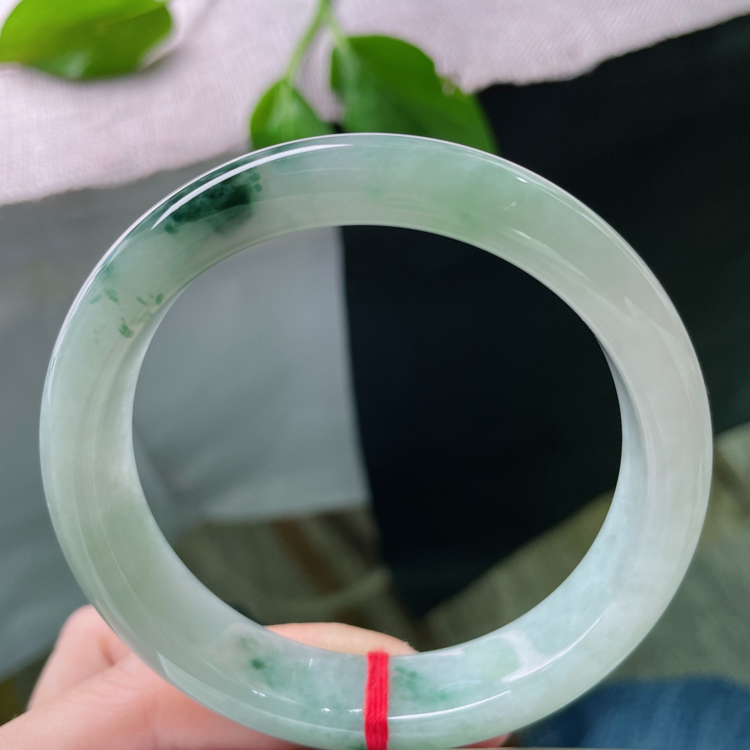 60/13.7/8.3，飘花正圈，大圈口，水润细腻，花开富贵，无裂，ss50545a