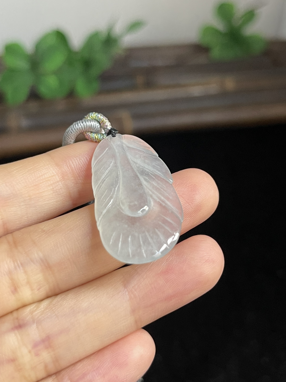 翡翠挂件，配珠未测