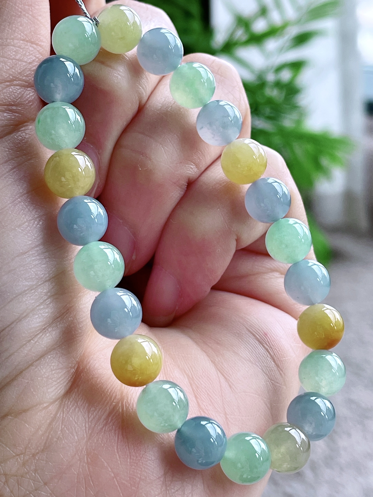 【珠子】冰多宝手串圆珠珠子手串
【尺寸】7.9mm..