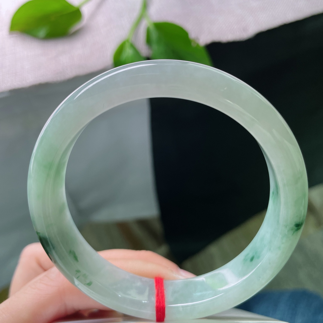 60/13.7/8.3，飘花正圈，大圈口，水润细腻，花开富贵，无裂，ss50545a