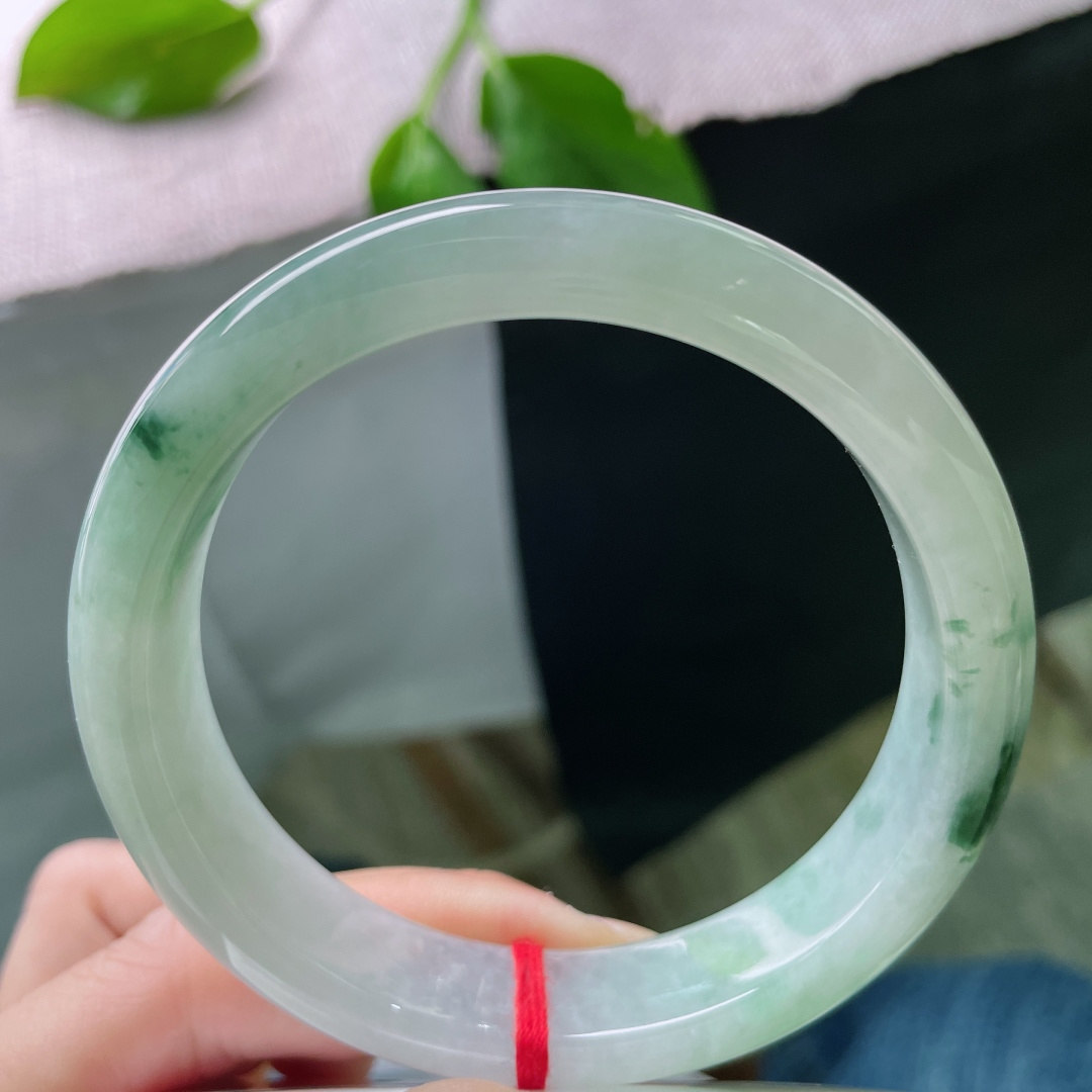 60/13.7/8.3，飘花正圈，大圈口，水润细腻，花开富贵，无裂，ss50545a