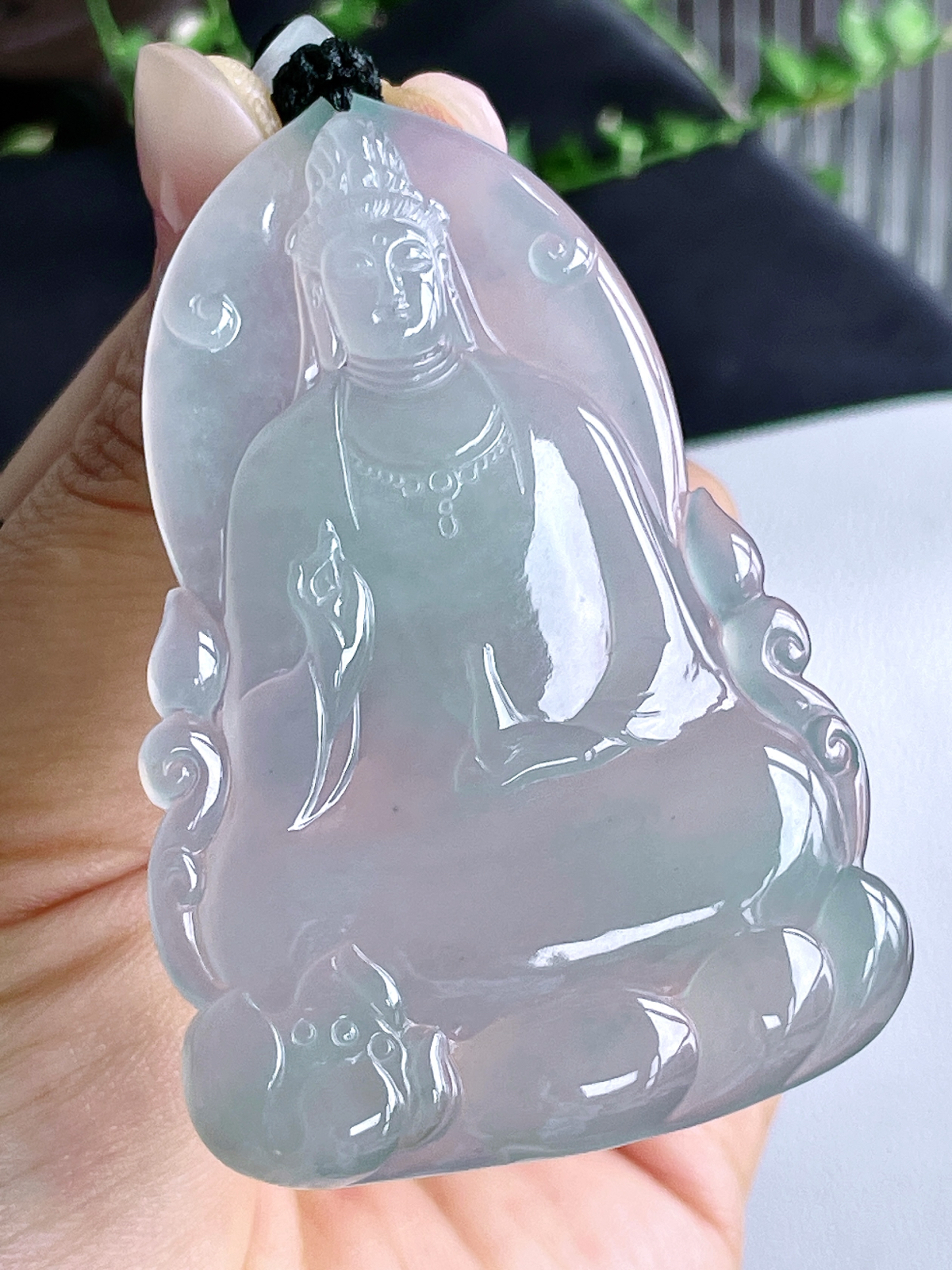 【裸石】冰晴水观音牌吊坠
【说明】缅料 性价比高  
【尺寸】65-43.7-5.3