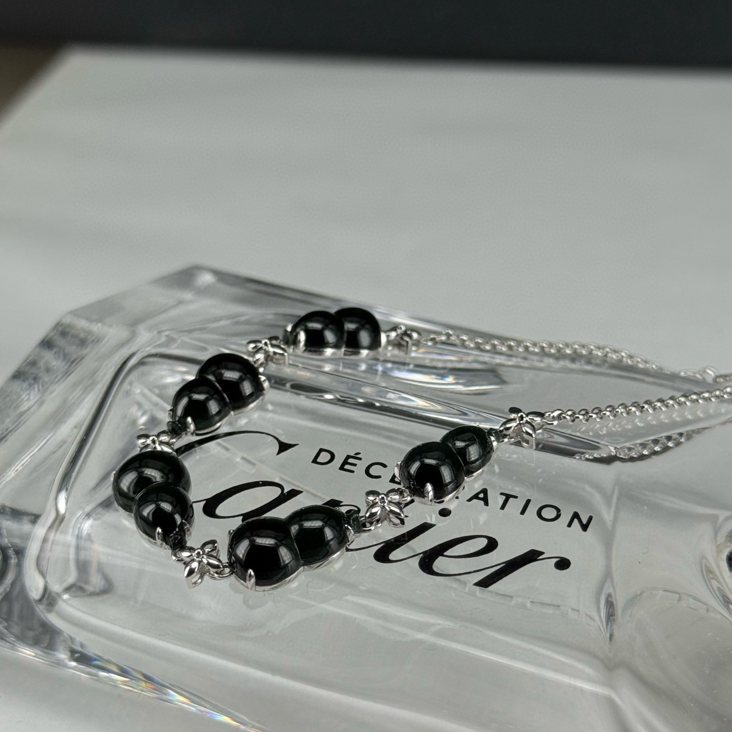 精品18k墨翠葫芦手链 种好色正 重金豪镶 打灯通透 油性十足 尺寸12.6