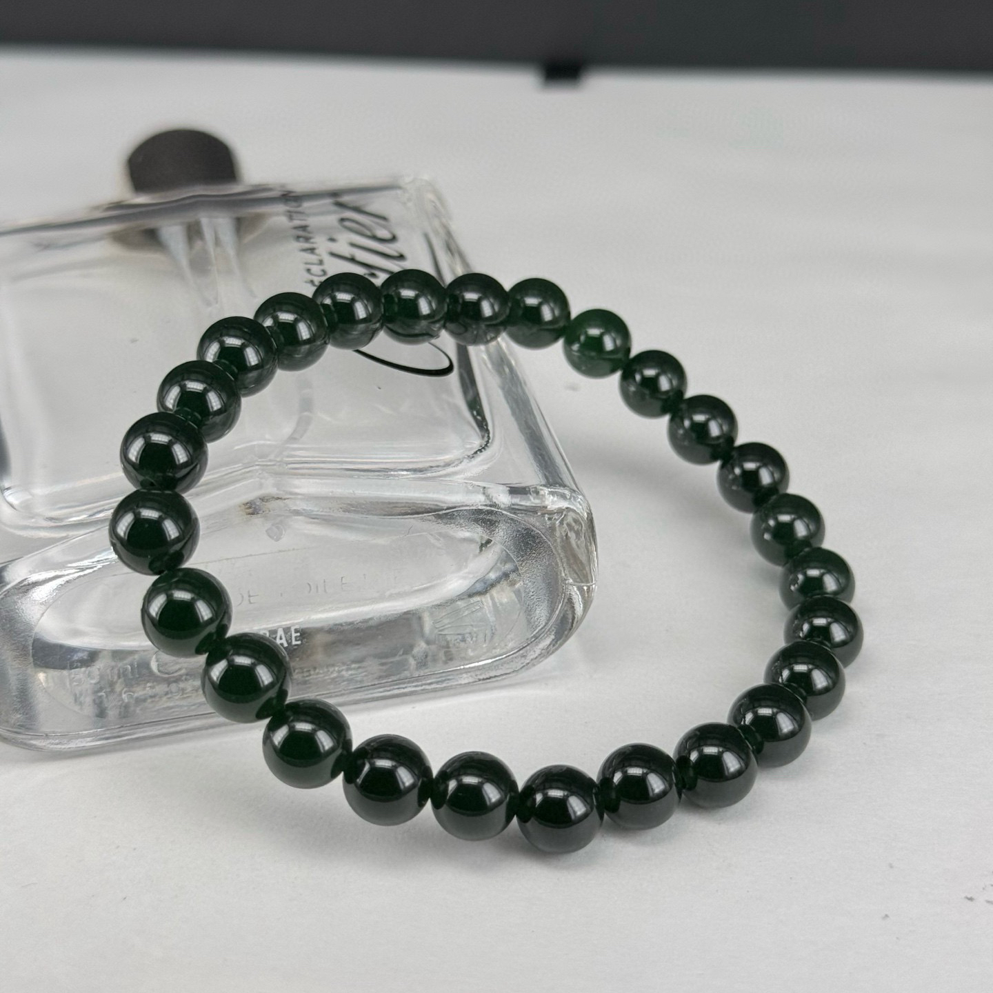 精品老蓝水珠子手串 种好色正 油性十足 种老色正 尺寸7.7