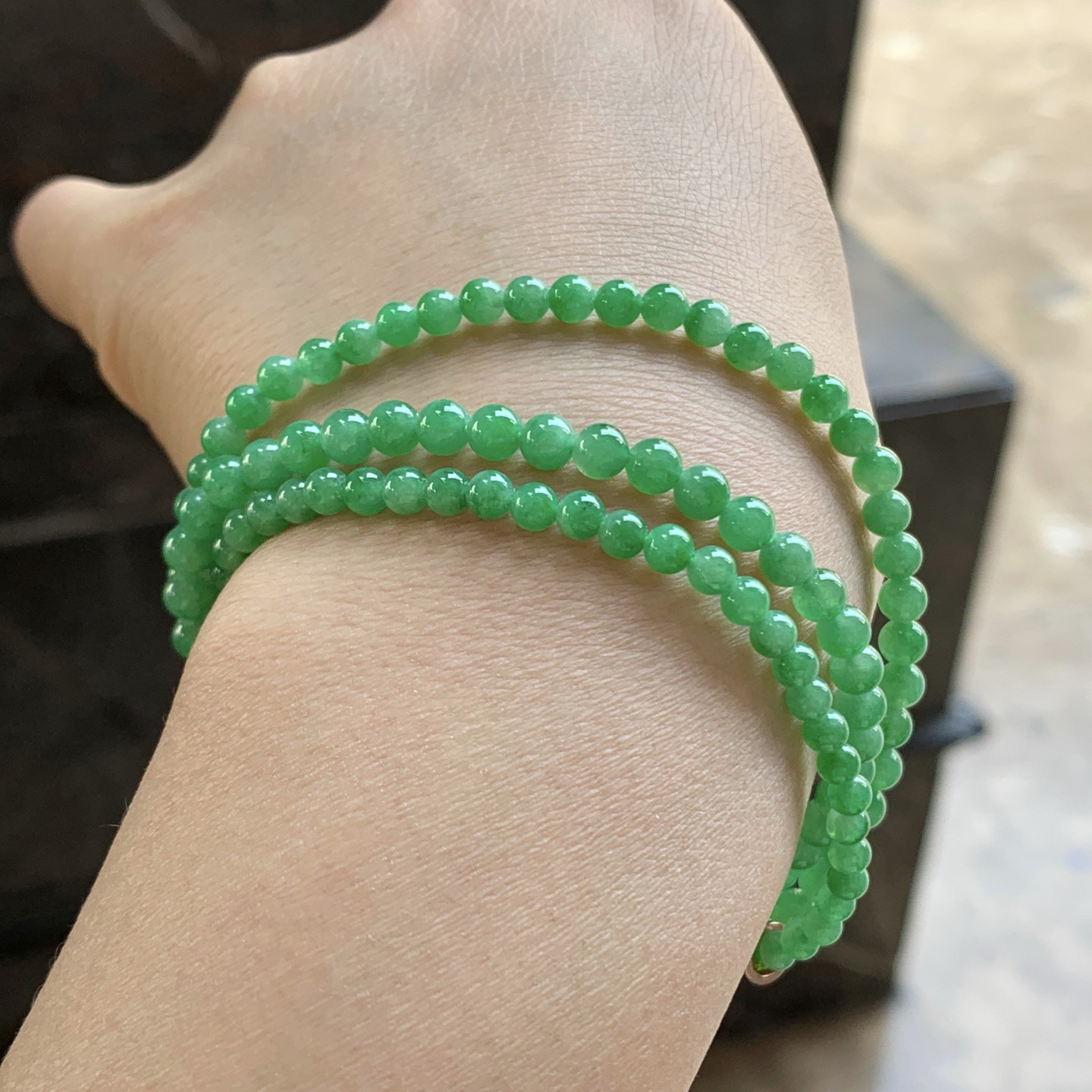 阳绿色手链^_^色阳