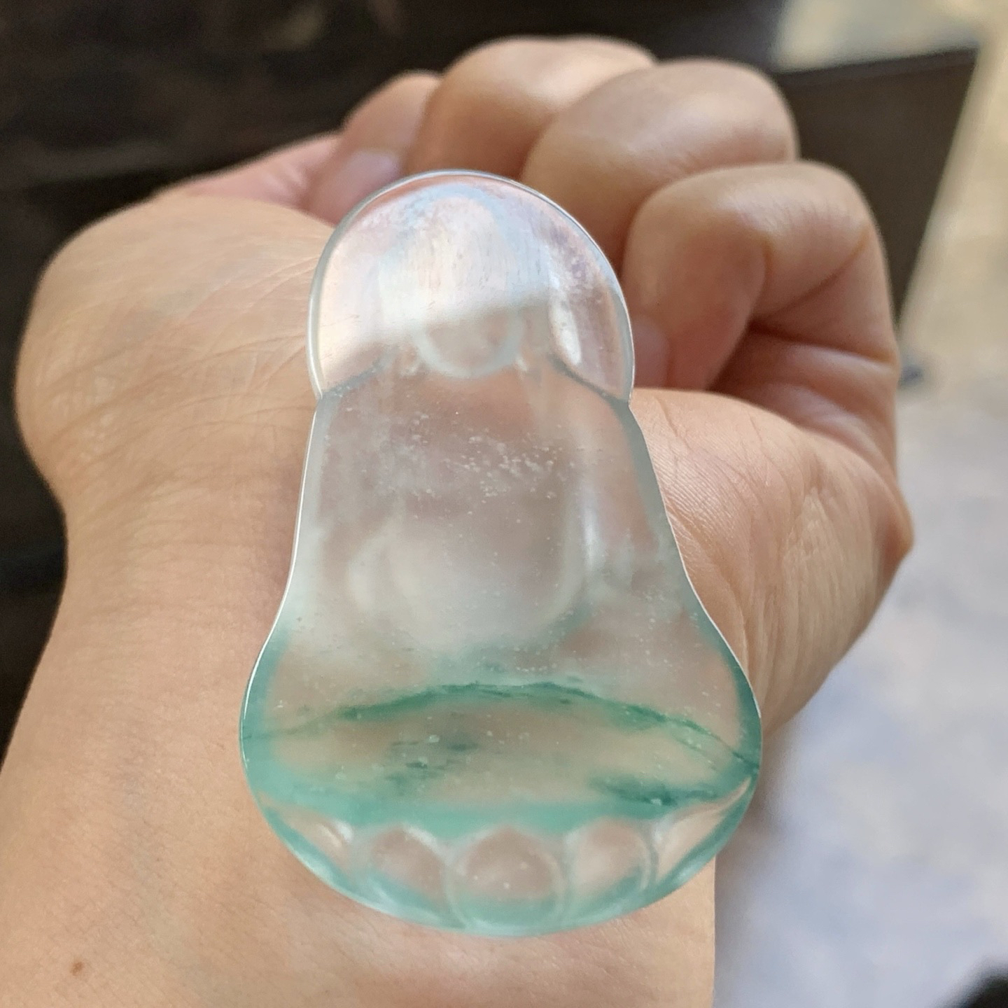 高冰飘绿观音^_^透亮 种老