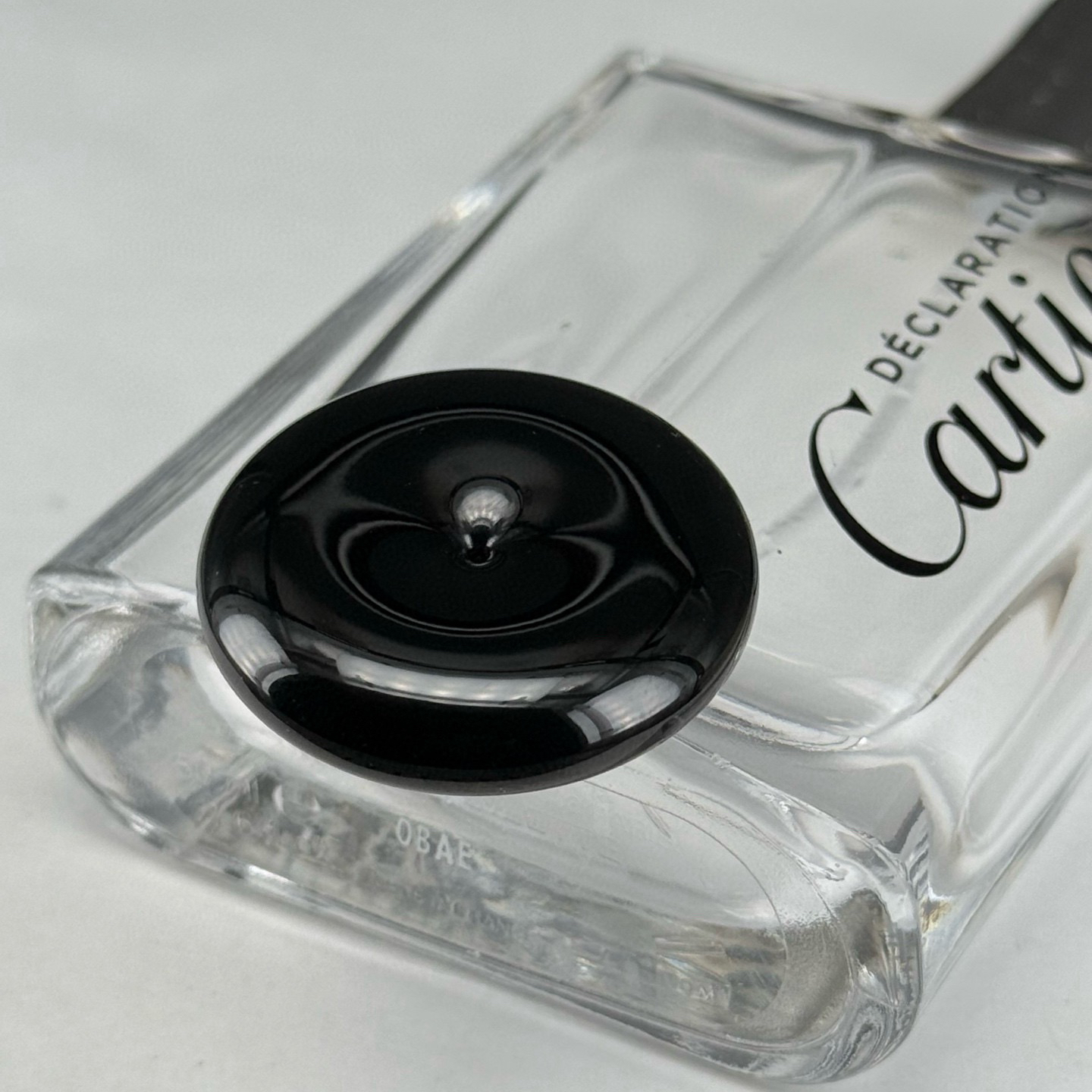 裸石平安扣 种好色正 黑度极好 打灯通透 油性十足 尺寸31.5