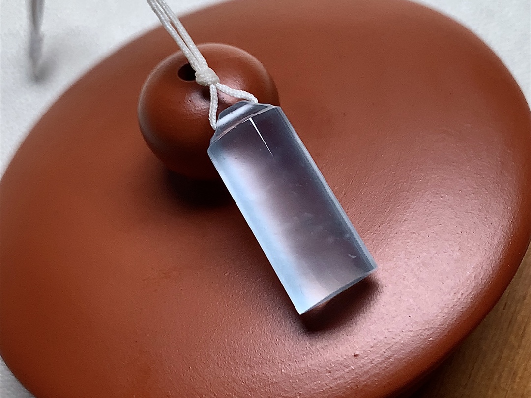 玻璃种素牌 行家货品质，冰透感十足，无裂，尺寸18*7.4*5.2