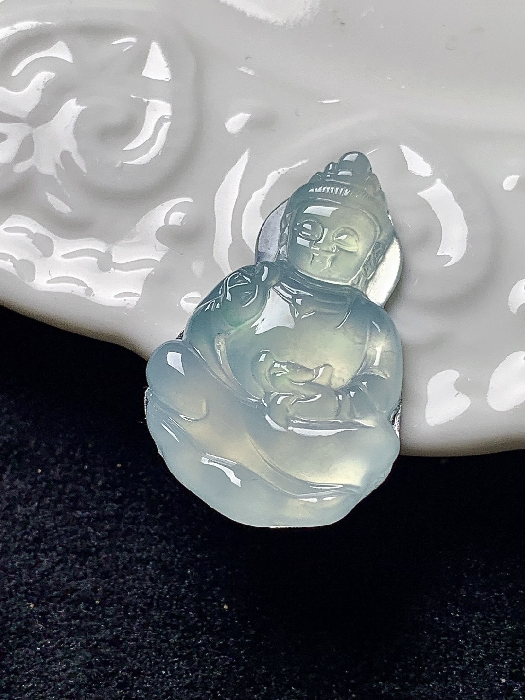 高冰观音 水润种老 0413 尺寸27.5*18.1*3.9