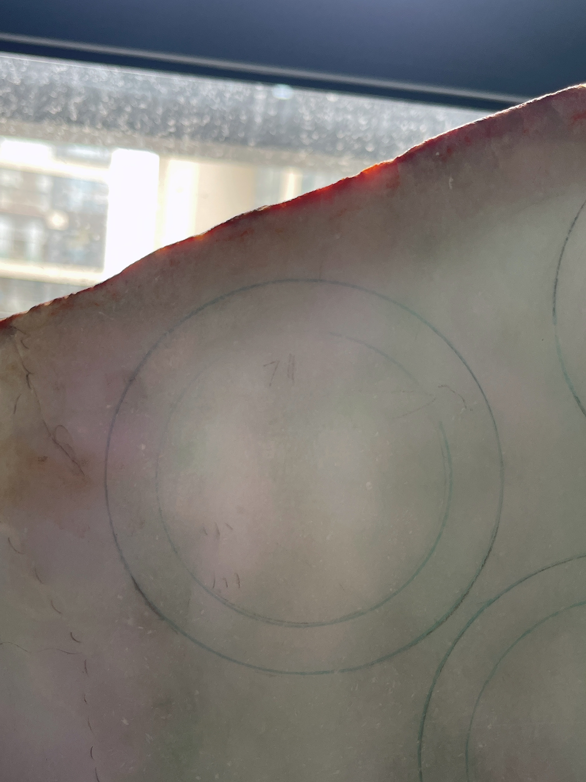 翡翠板料，⭕️正圈最大做61，圆条最大做57