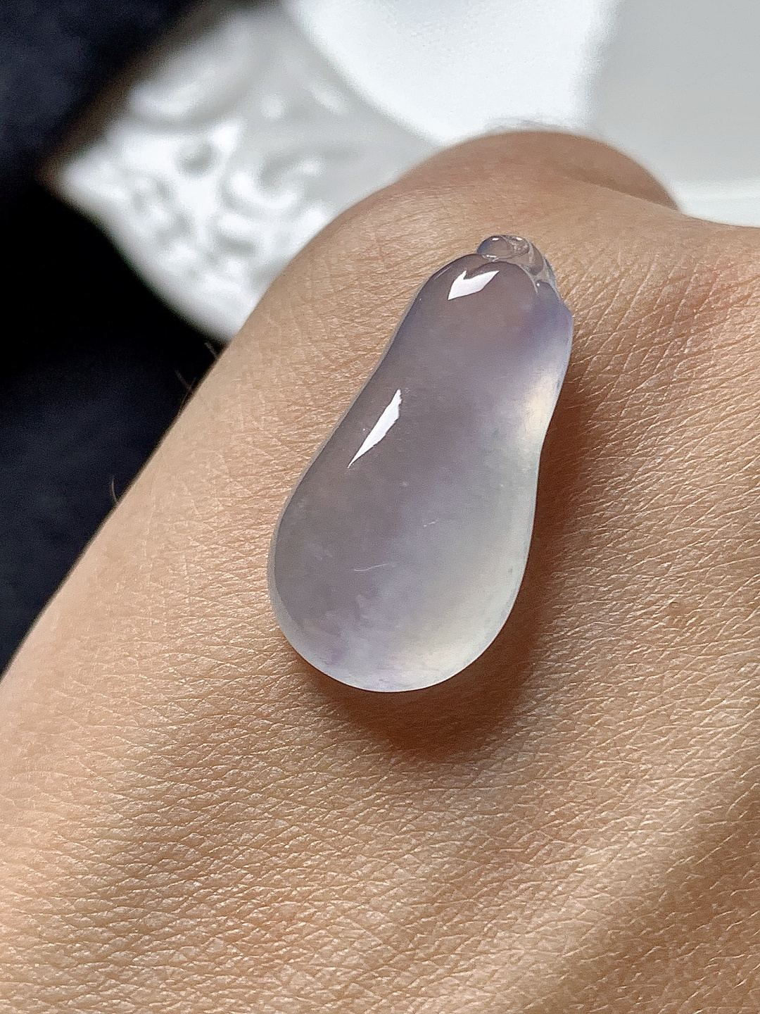 冰紫福瓜 水润种老 0413 尺寸23.9*12.2*6.1